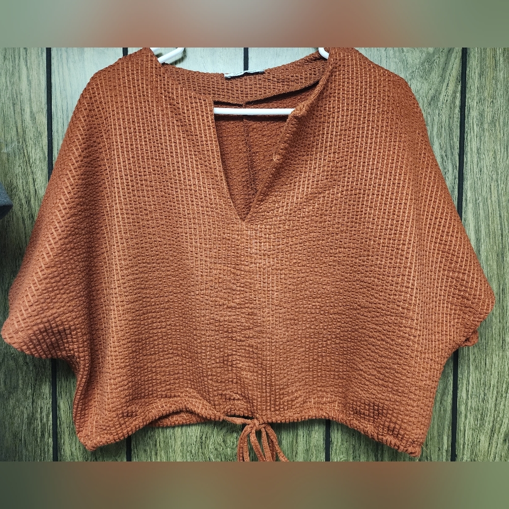 Zara crop top size large